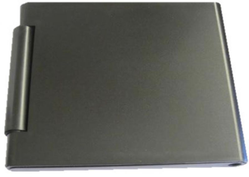 Aluminium Buchstütze für Bücherwürmer: Moderne Buchstütze aus Metall, ideal für Regale und Schreibtische.